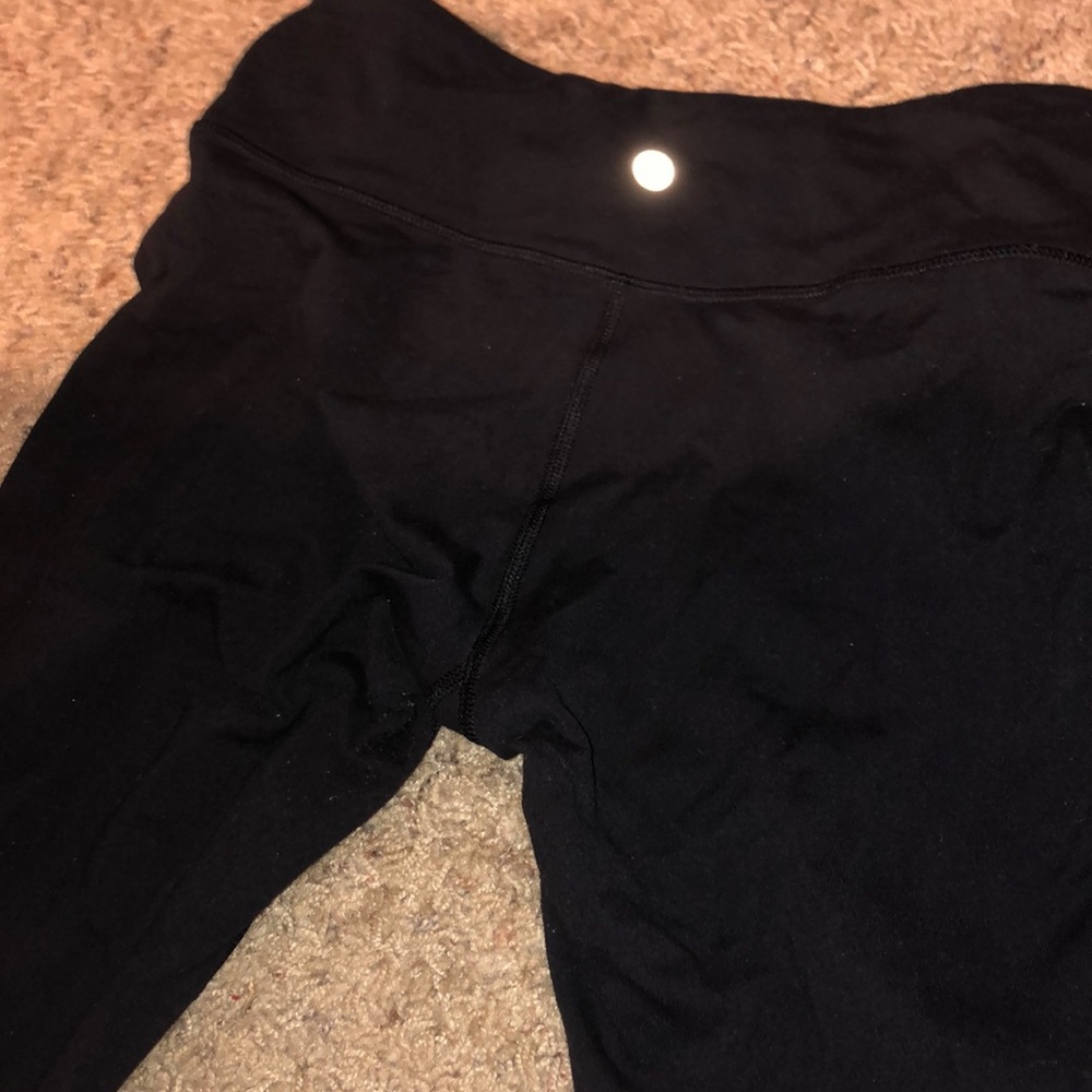 Black non see through leggings/work out pants